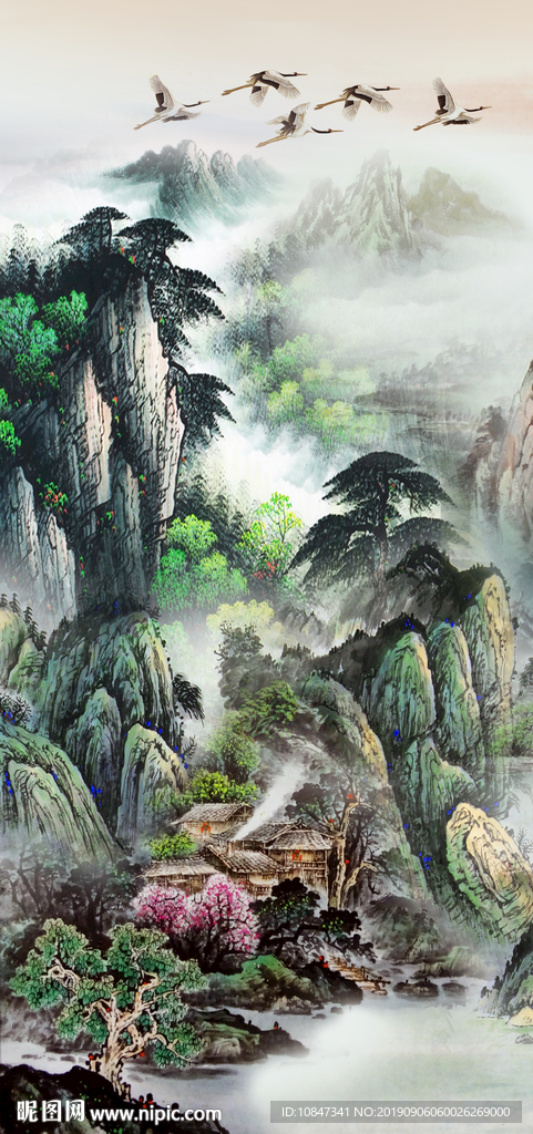 极品意境新国画 TIF分层