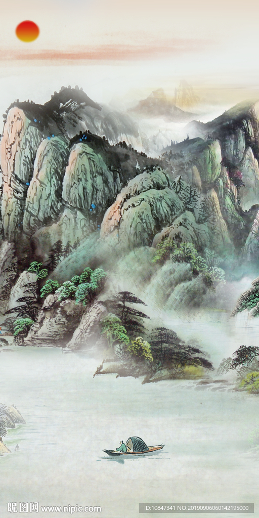 装修意境新国画 TIF分层