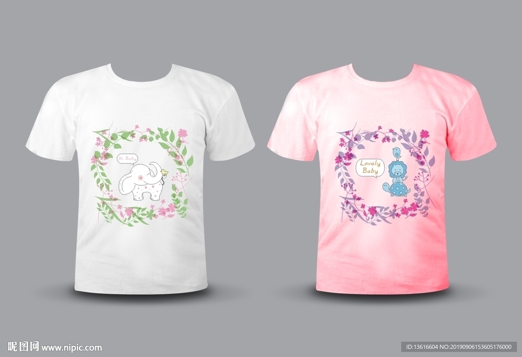 童装T恤图案设计