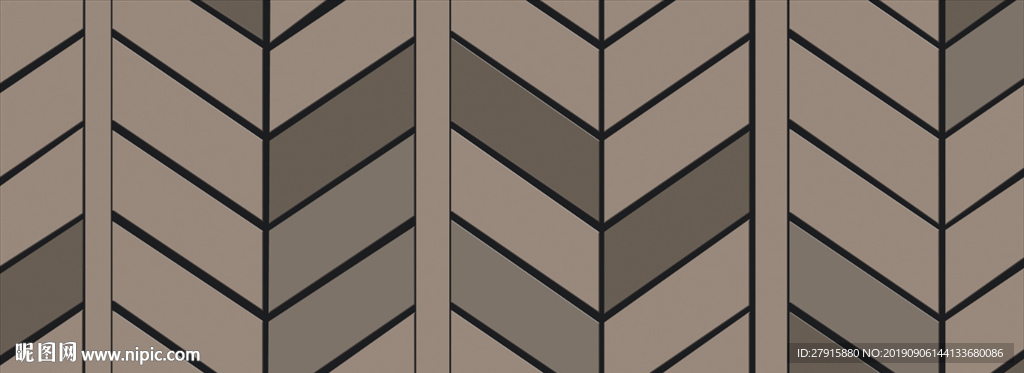 手绘艺术条纹背景墙