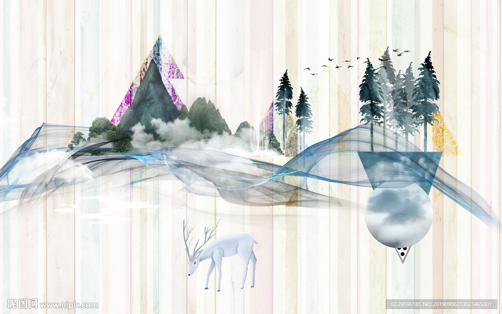 高档新装饰画 TIF分层