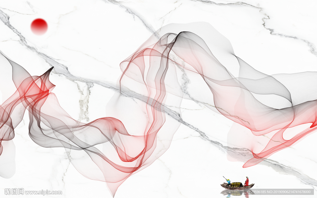 爵士白奢华新装饰画 TIF分层