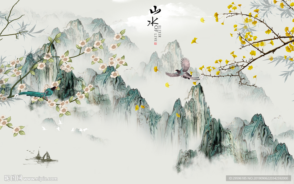 大气奢华新装饰画 TIF分层