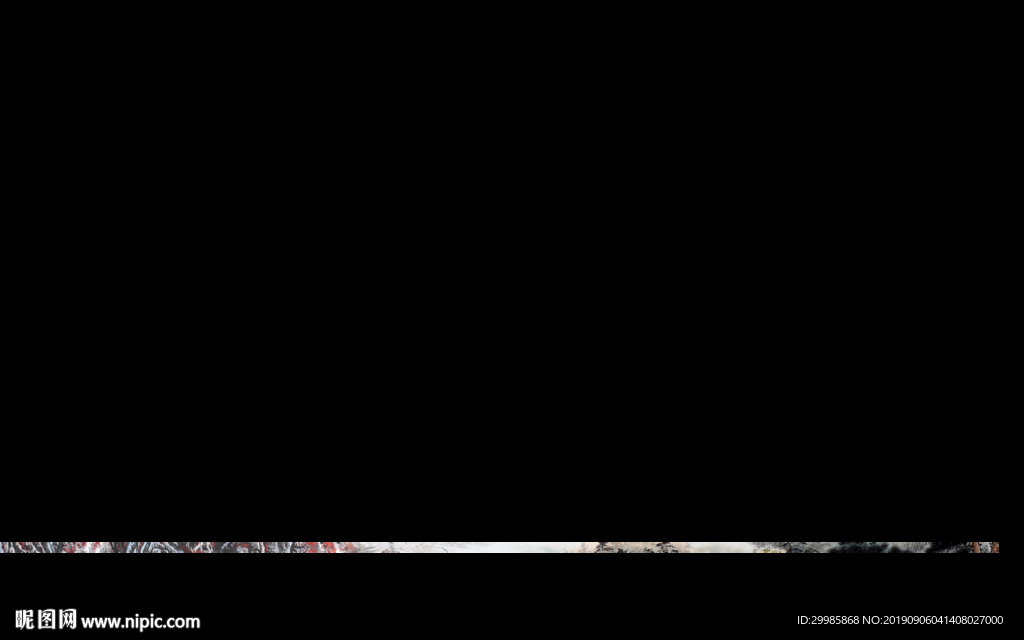 高档 山水极品画 TIF分层