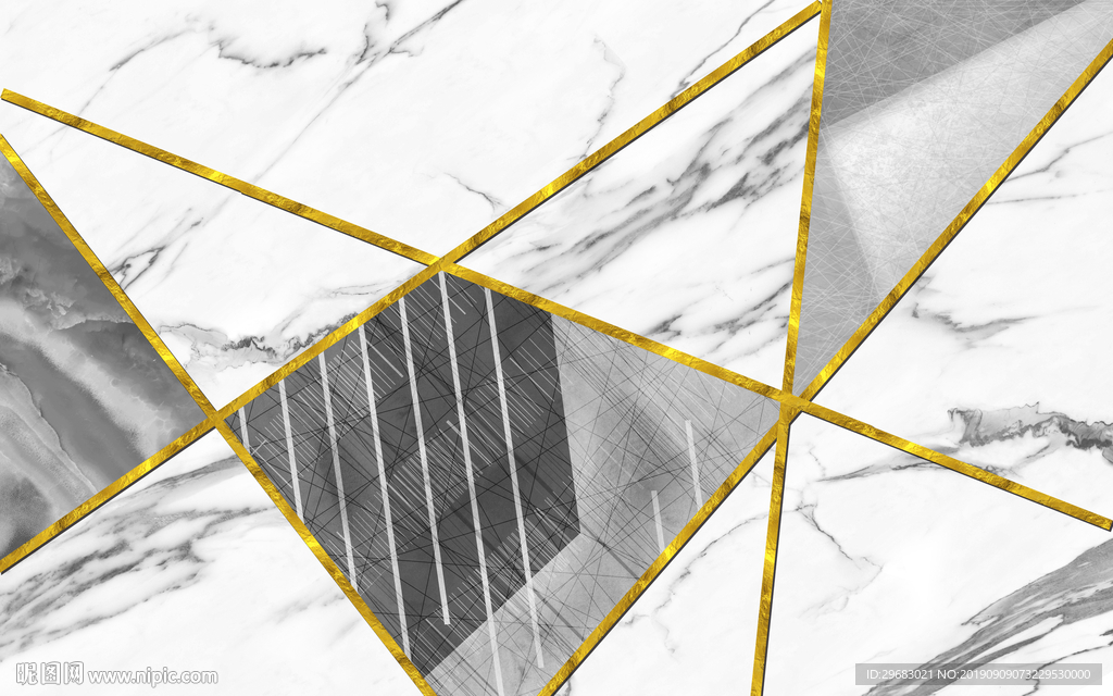 后现代几何石材 TIF分层 爵