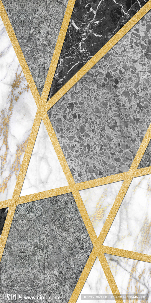 高清几何纹理 TIF分层画