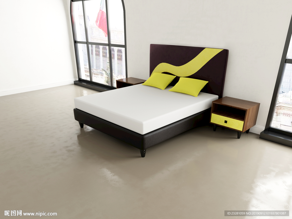 3D床垫背景素材