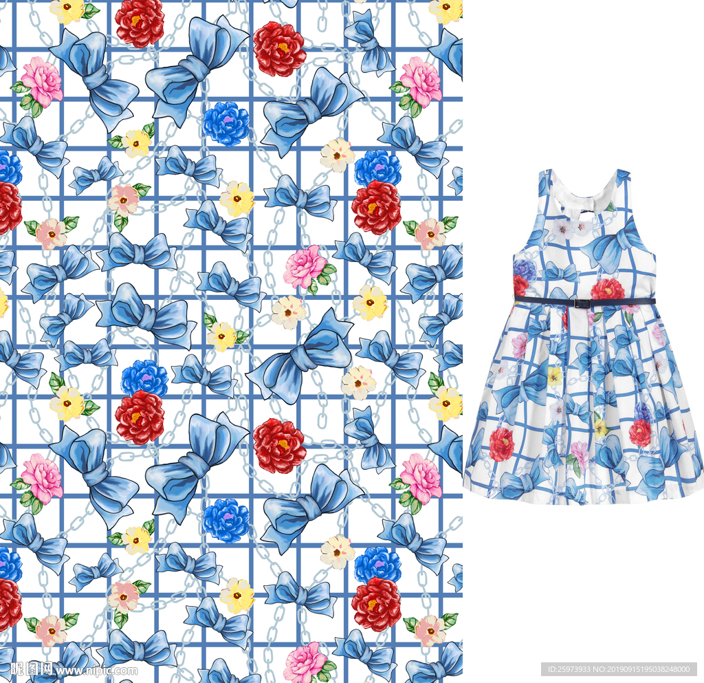 大牌链条蝴蝶结