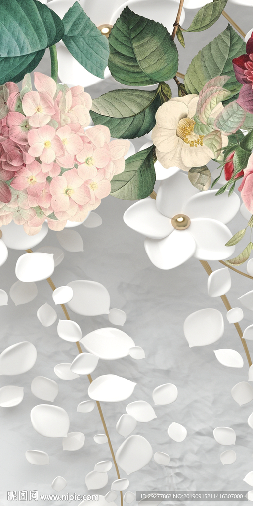 高档现代玄关画 TIF分层