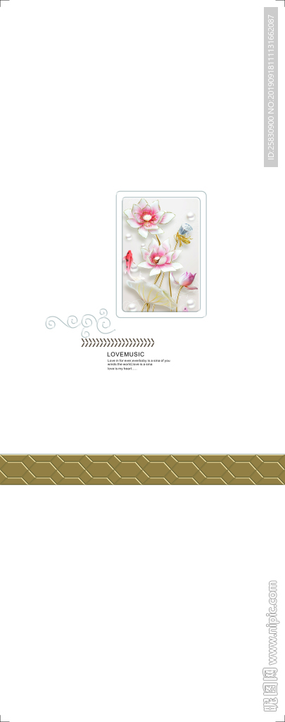 衣柜移门 彩绘图