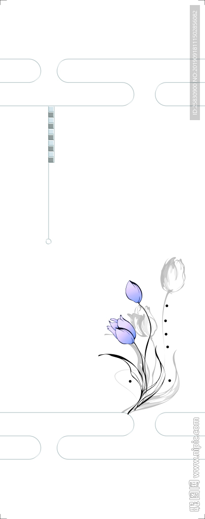 衣柜移门 彩绘图