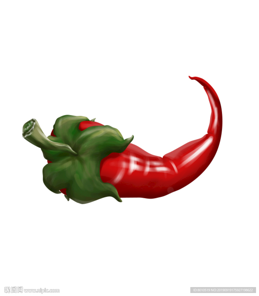 手绘辣椒