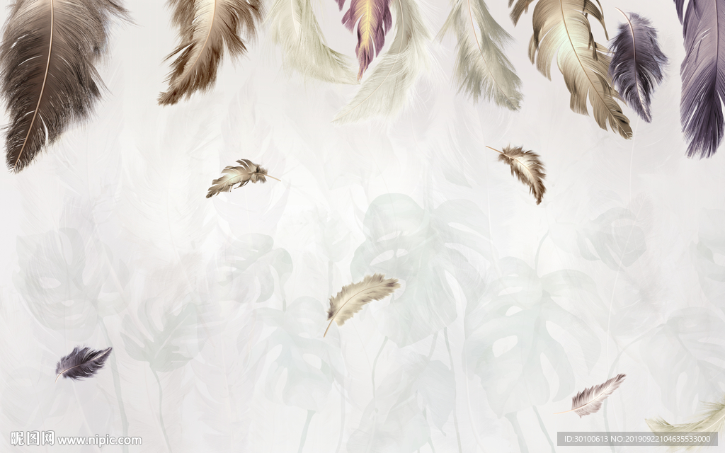 高档 家居背景墙 TIF分层