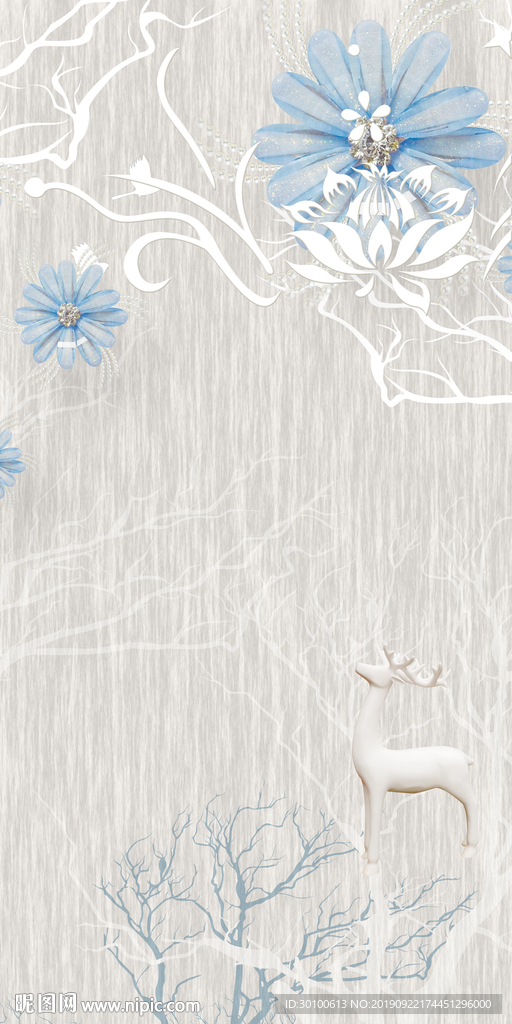 高档 家居玄关画 TIF分层