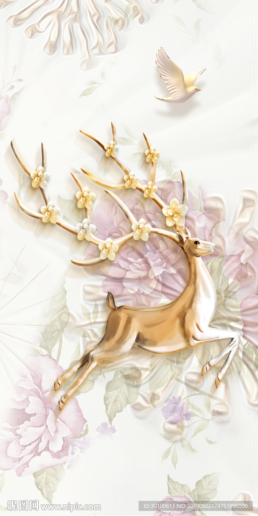 大气新款玄关画 TIF分层