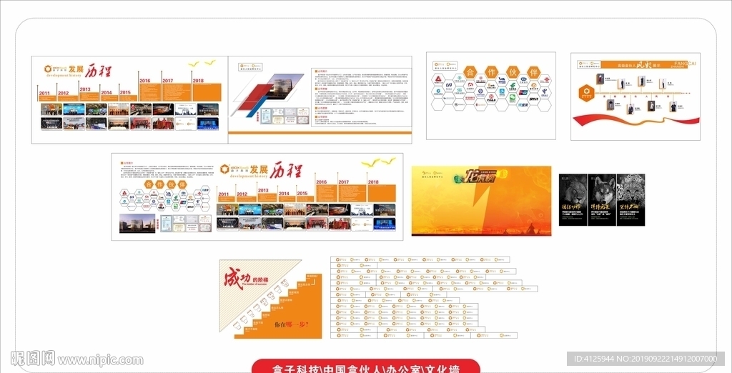 盒子科技盒伙人办公室装修方案