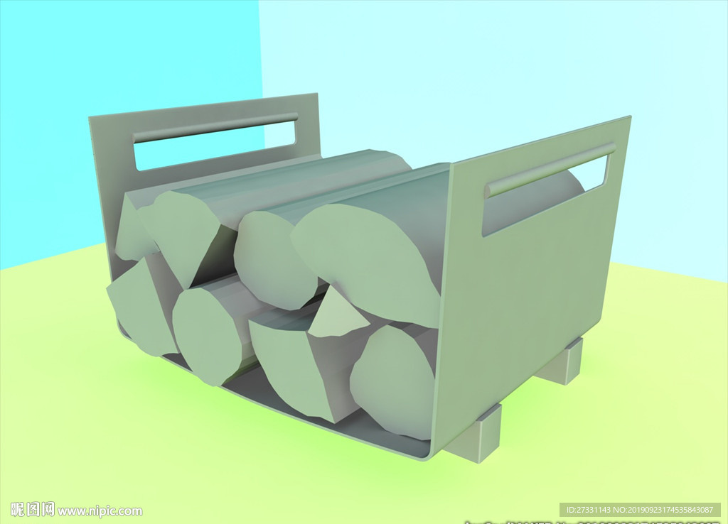 壁炉模型 壁炉设施 C4D模型