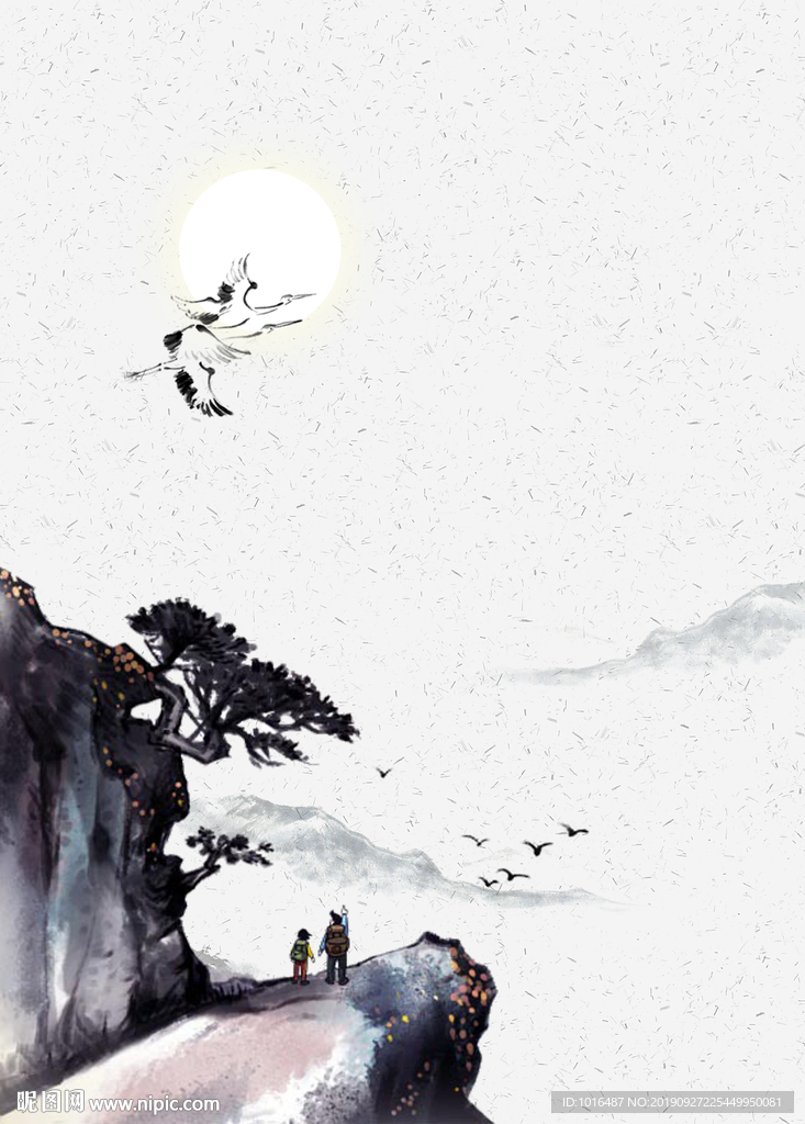 节气稿 微信稿 地产 手绘卡通