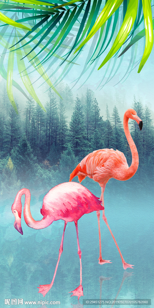 极品新北欧玄关画 TIF分层