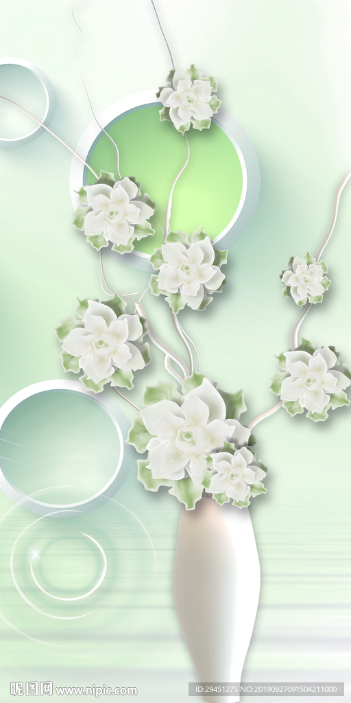 新品风景山水画 TIF分层