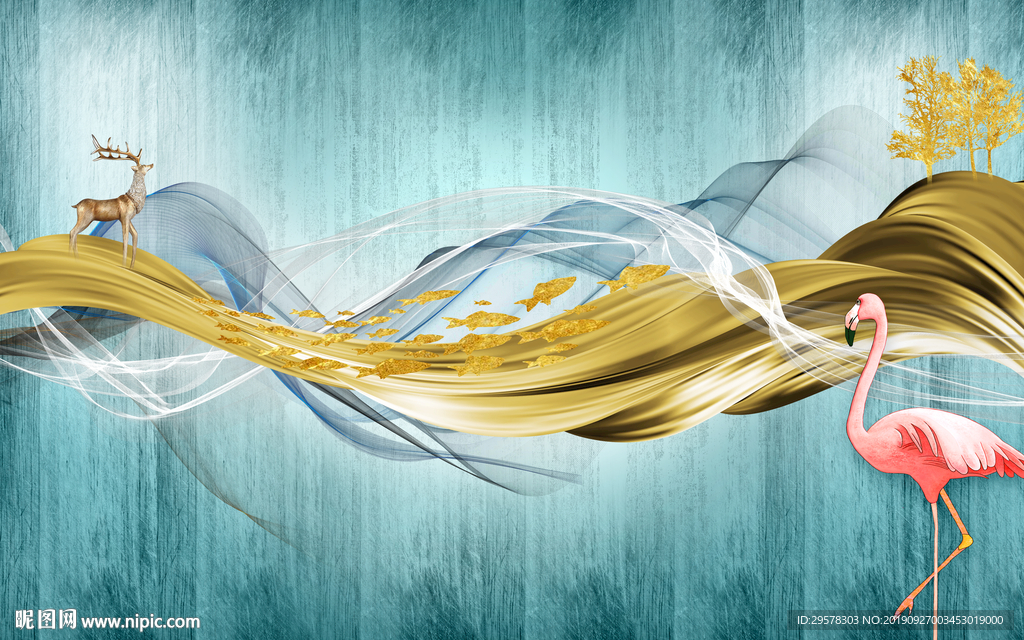 极品现代新装饰画 TIF分层