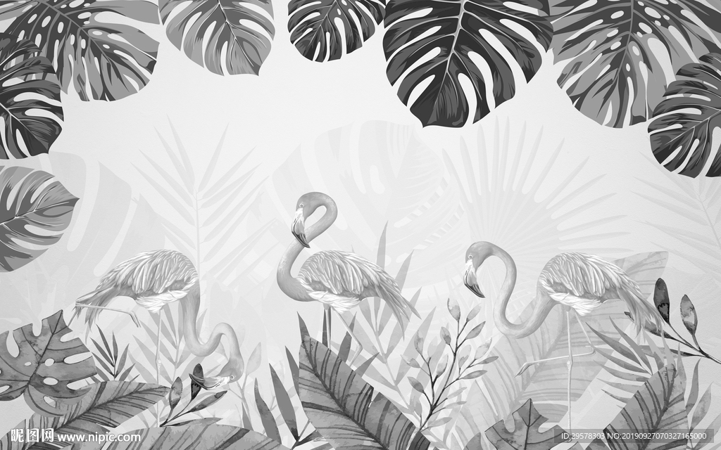 新品现代新装饰画 TIF分层