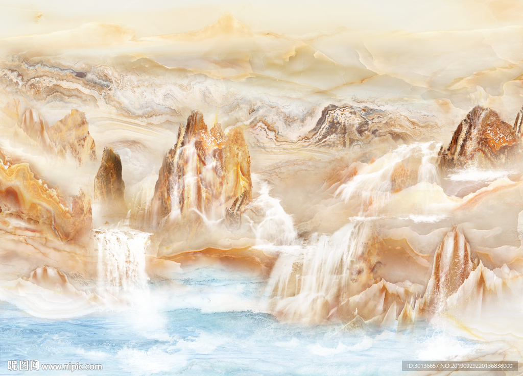 现代大理石材纹理 TIF合层