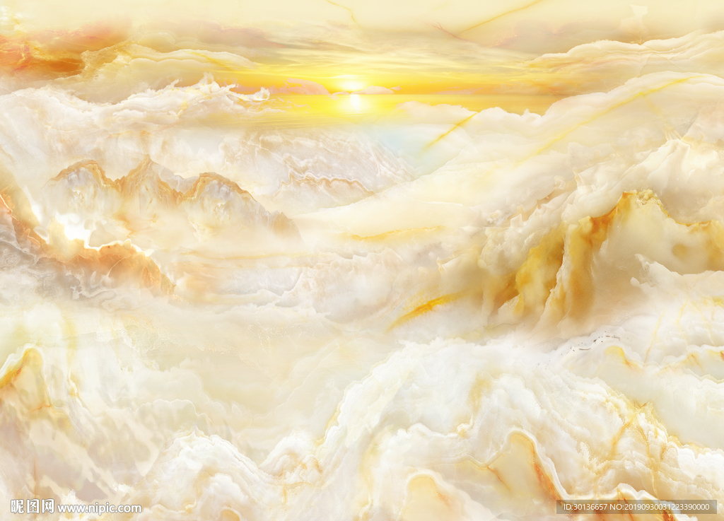 电视山水大理石 TIF合层