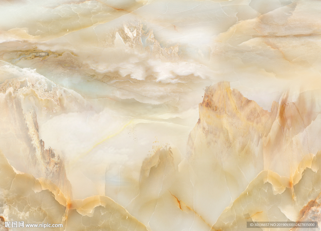 石纹山水大理石 TIF合层