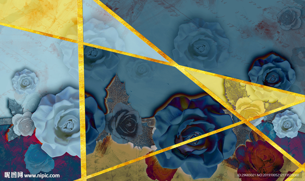 精美北欧装饰画 TIF分层