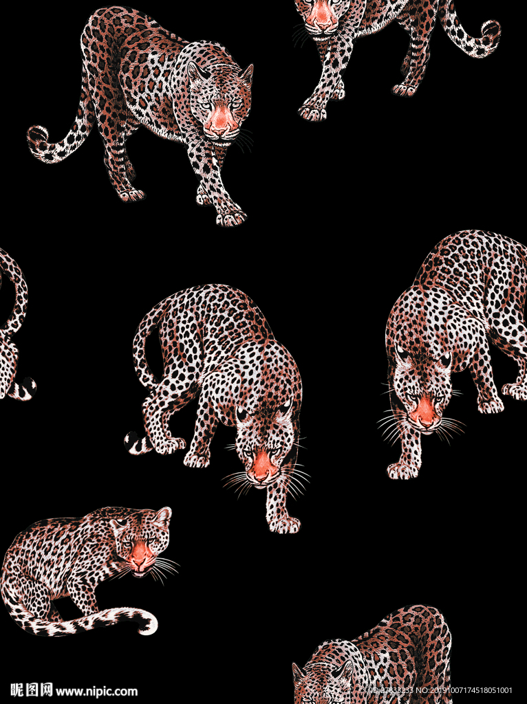 大牌 男装 豹子