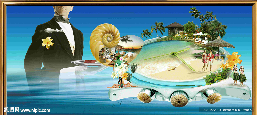 黄金海岸 背景画