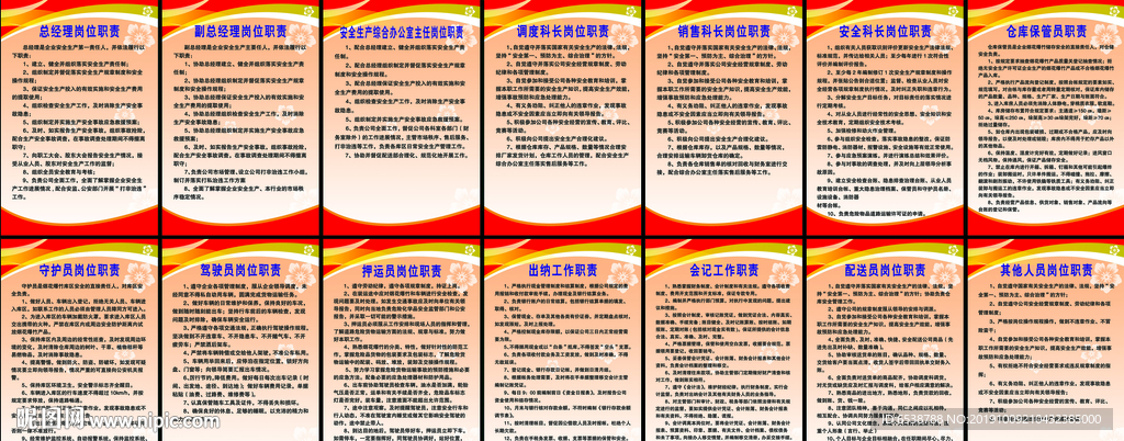 烟花爆竹岗位职责