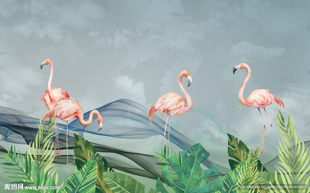 奢华简欧装饰画 TIF分层