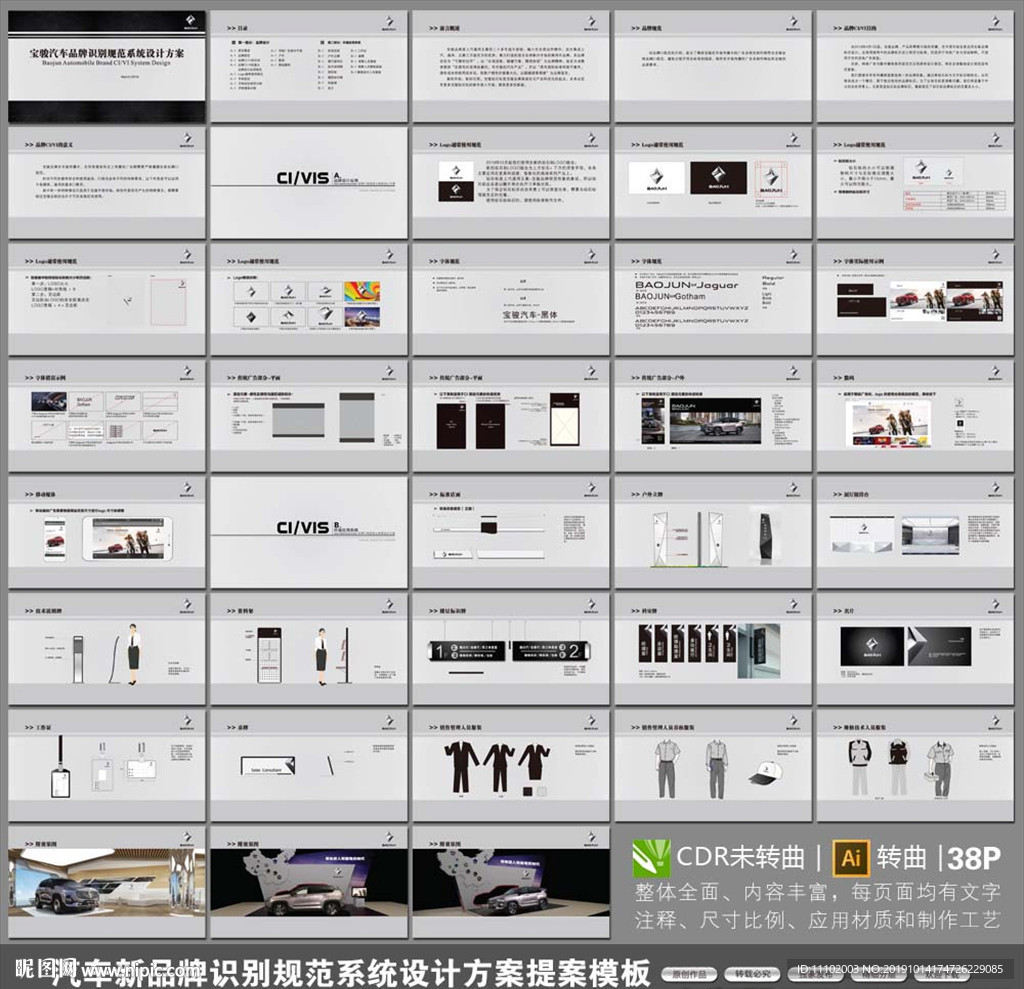 最新汽车品牌CIVI系统设计
