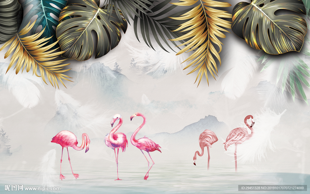 奢华欧式装饰画 TIF分层