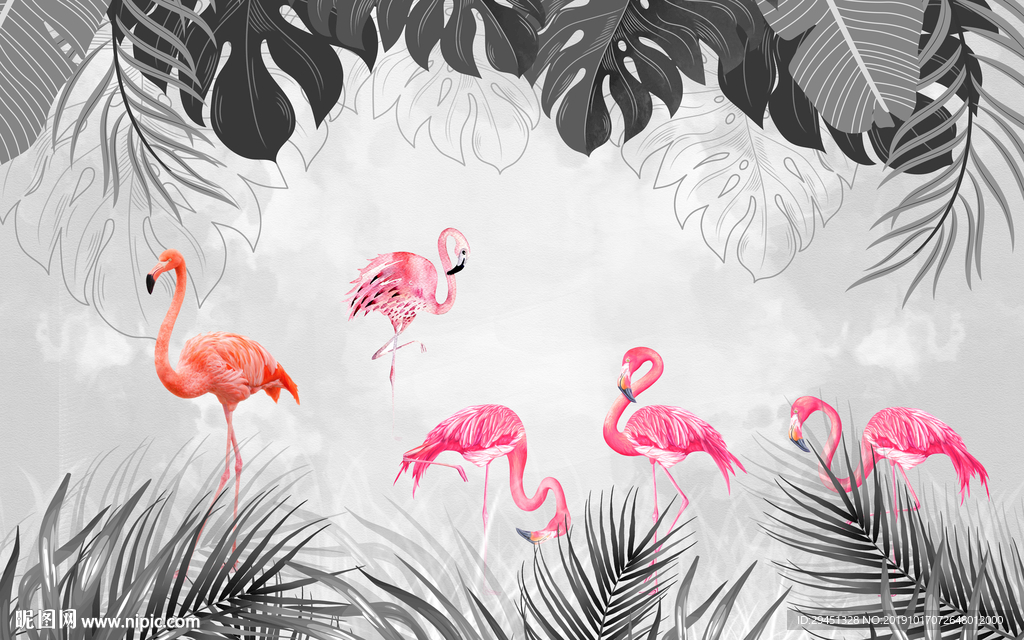 新款欧式装饰画 TIF分层