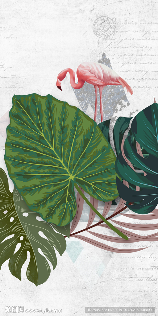 高清 玄关装饰画 TIF分层