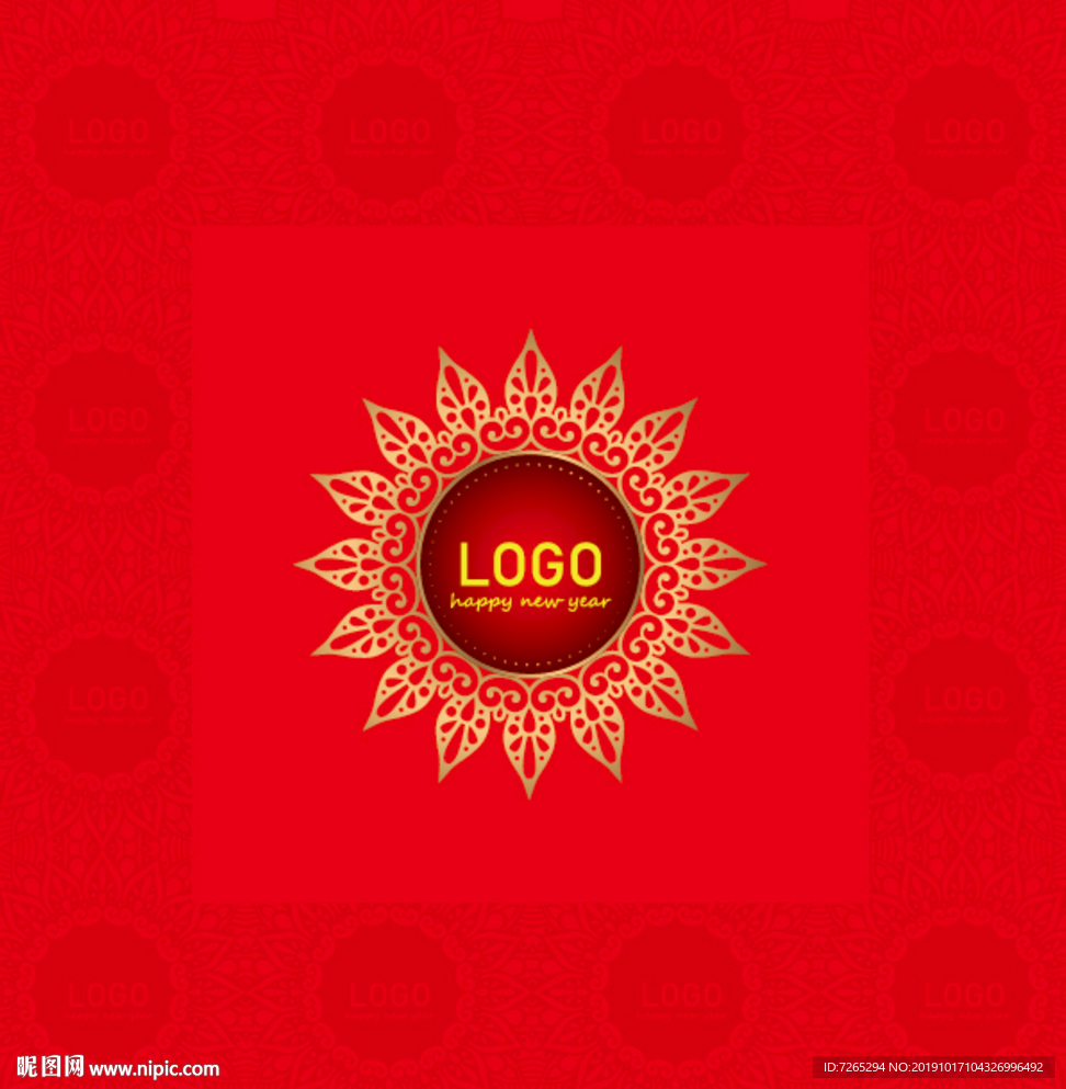 圆形纹饰 设计图案