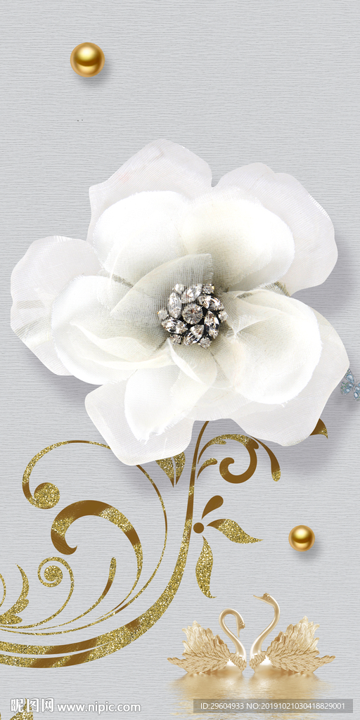 3D立体花朵 TIF分层