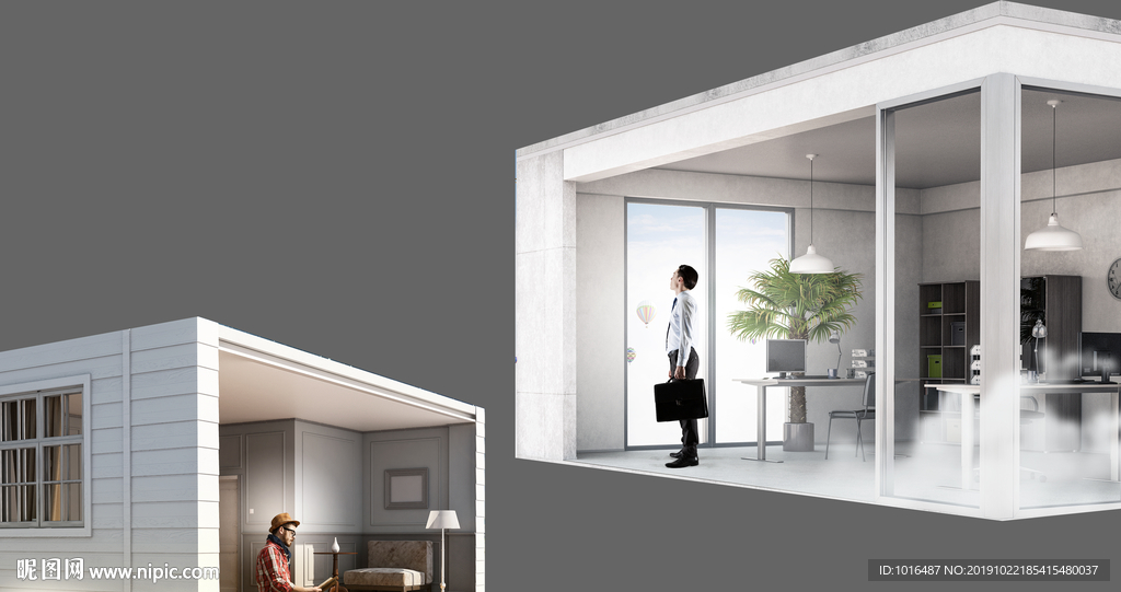 地产loft公寓叠墅复式住宅