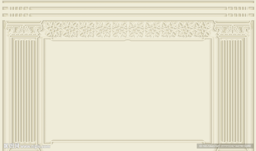 欧式拱门罗马柱