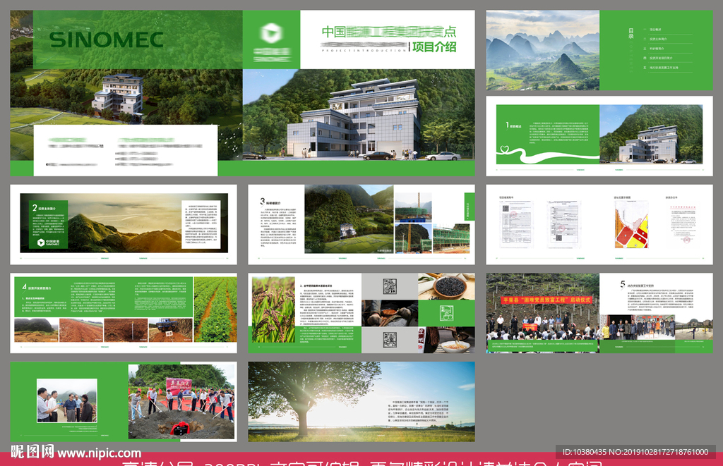 项目介绍宣传册