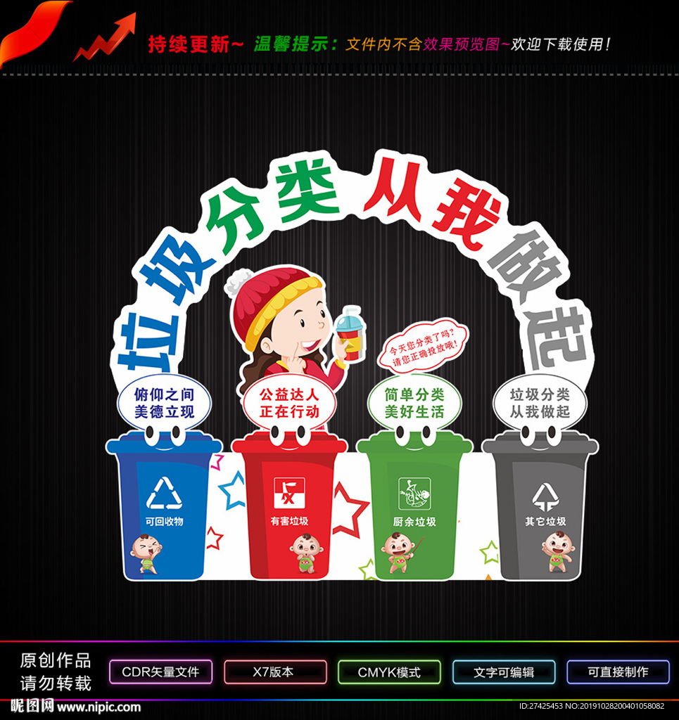 垃圾分类拍照框