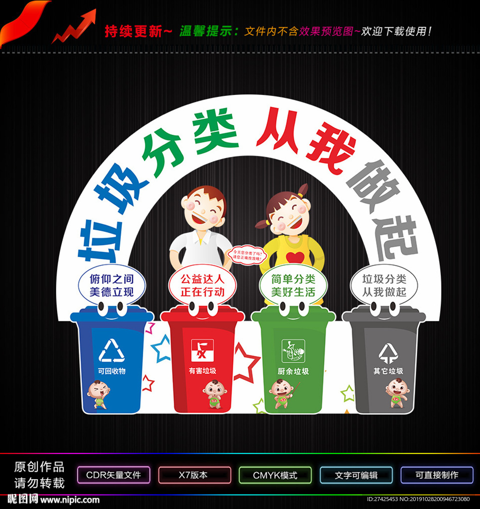 垃圾分类拍照框