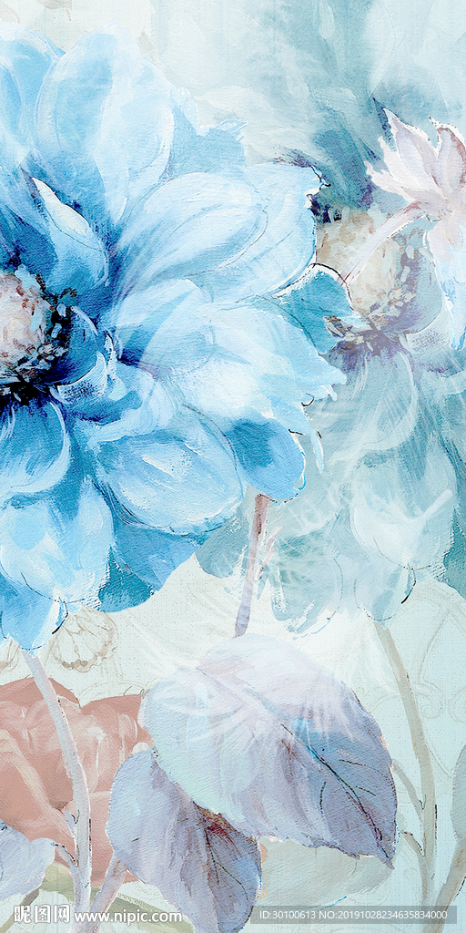 欧式新款花纹画 TIF分层