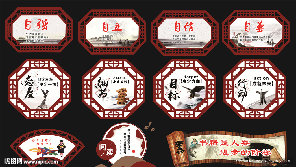 少年宫 异形展板