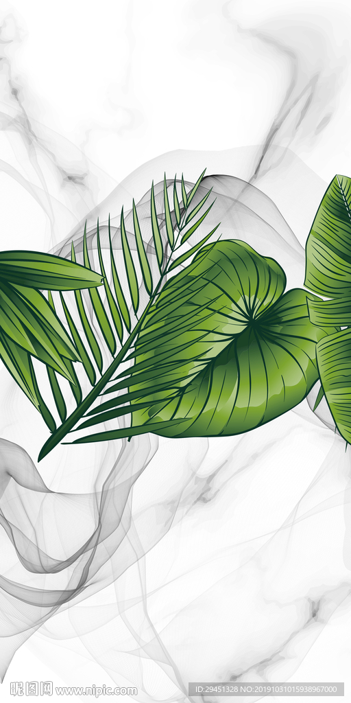 极品北欧玄关挂画 TIF分层