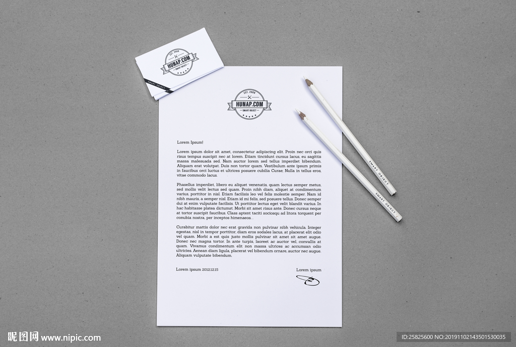 标志贴图vi样机