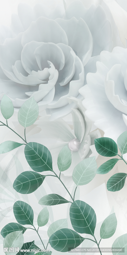 精美北欧装饰玄关 TIF分层